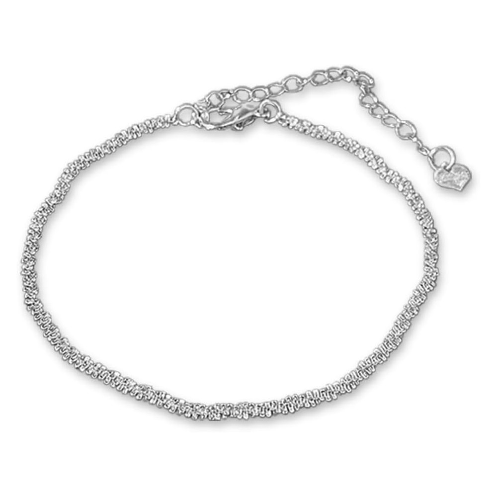 Bracciale angelo custode Bracciale angelo in argento 925 Battesimo Comunione Regali di compleanno per ragazze Bambini (con