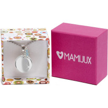 MAMIJUX Chiama Angeli Bambino Mamma Idea Regalo Gravidanza Collana Donna Richiamo degli Angeli Catenina Acciaio