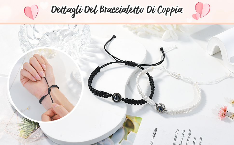 Bracciale Ti Amo in 100 Lingue