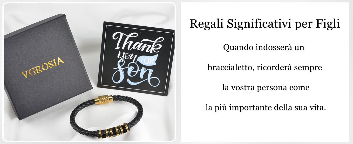 bracciale son bracciale ragazzo 12 anni