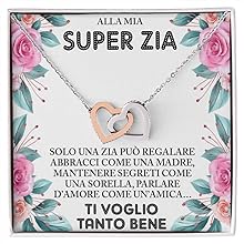 Alla mia super Zia Due cuori