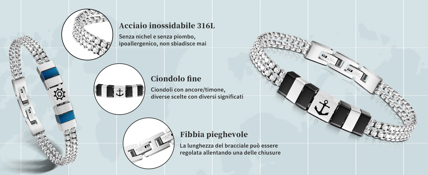 bracciale uomo