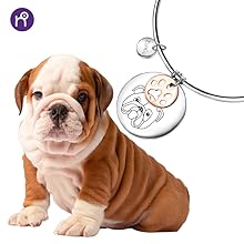 ZUKY Bracciale Bulldog Inglese