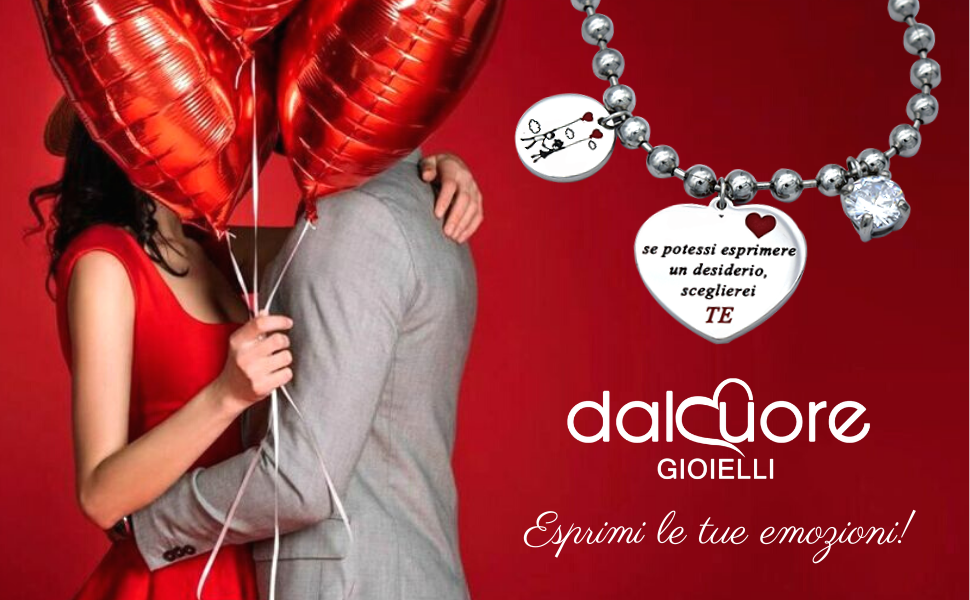 Eleganti Gioielli personalizzabili bracciali dalcuore Amica COPPIA AMORE braccialetto dell’amicizia