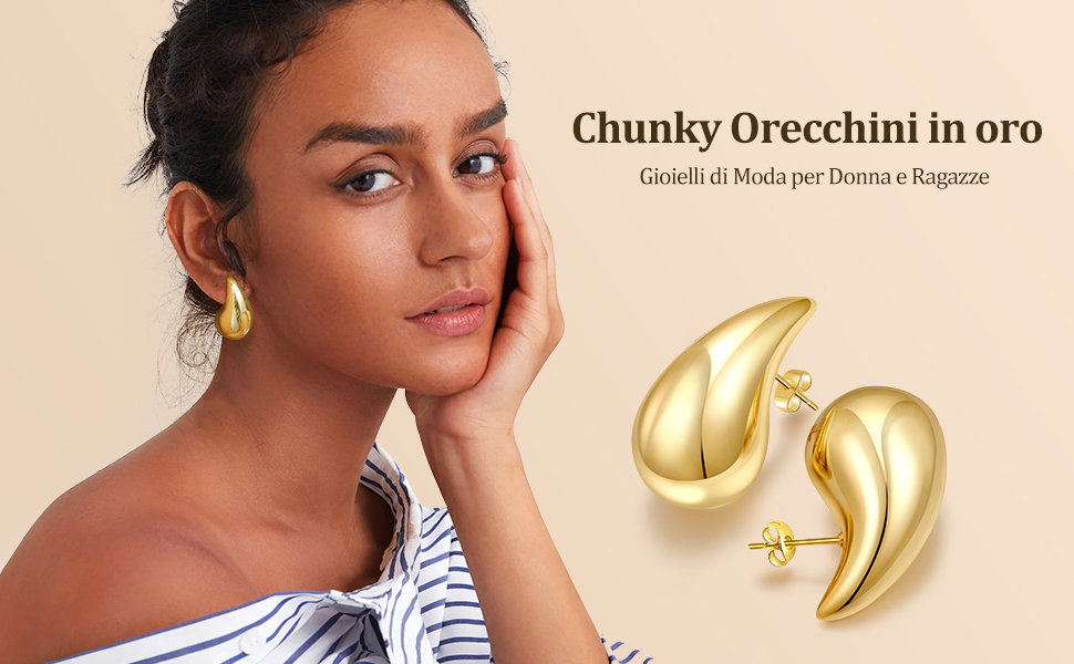 Orecchini Dupes Orecchini Donna Orecchini Anallergici Donna Orecchini Oro Donna Orecchini Donna Oro