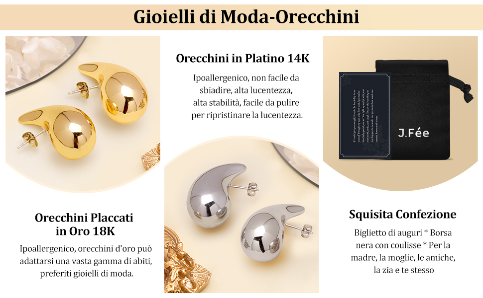 Orecchini Dupes Orecchini Donna Orecchini Anallergici Donna Orecchini Argento 925