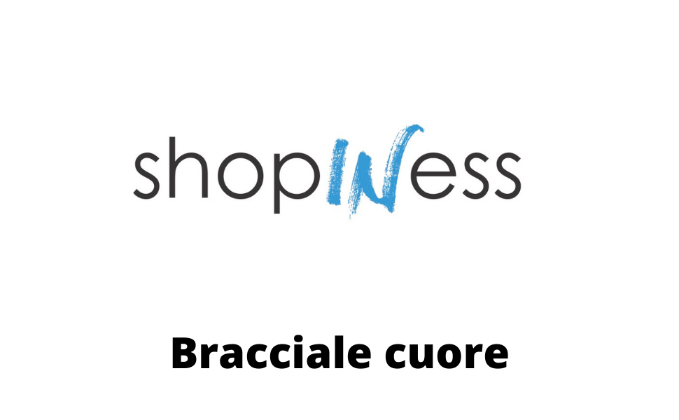 bracciale cuore iniziale accessorio regalo donna regolabile argento